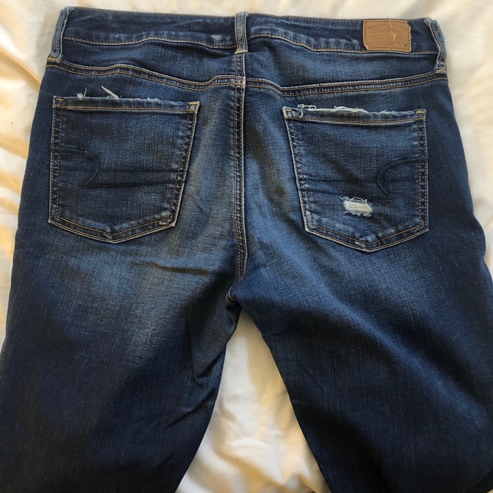 American Eagle | Distressed Skinny Jeans